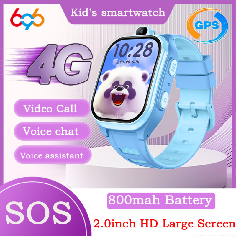 Smartwatch Watches For Kid Boy With Gps - 2025 Boy Girl 4G Smart Watch