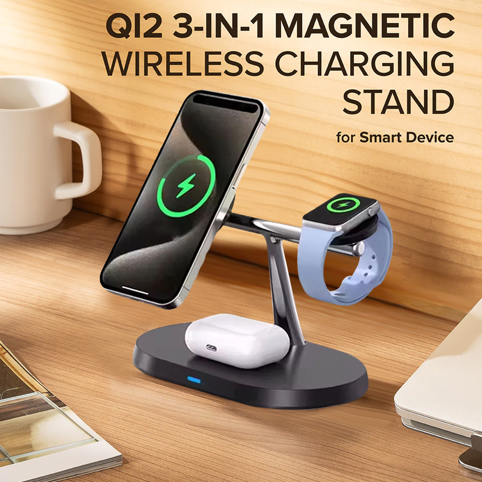 3 in 1 Magnetic Wireless Charg - огляд і ціна Smartwatch Watches Compatible With Iphone