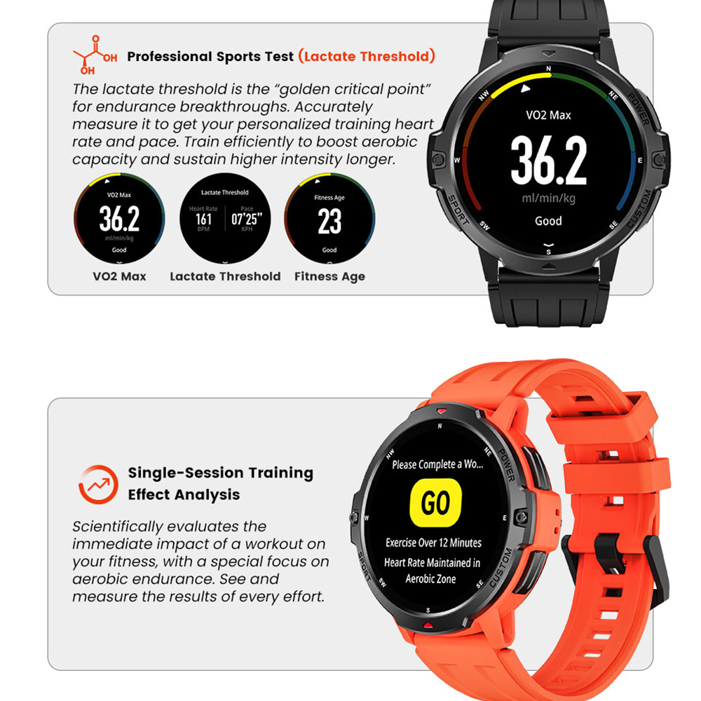 Outdoor GPS Sports SmartWatch  - огляд і ціна Smartwatch Running Watches For Men