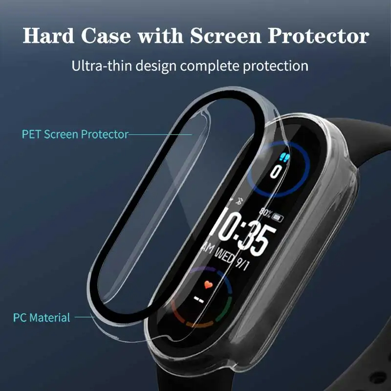 Tempered Glass+PC Case For Xia - огляд і ціна Watches Not Smartwatch