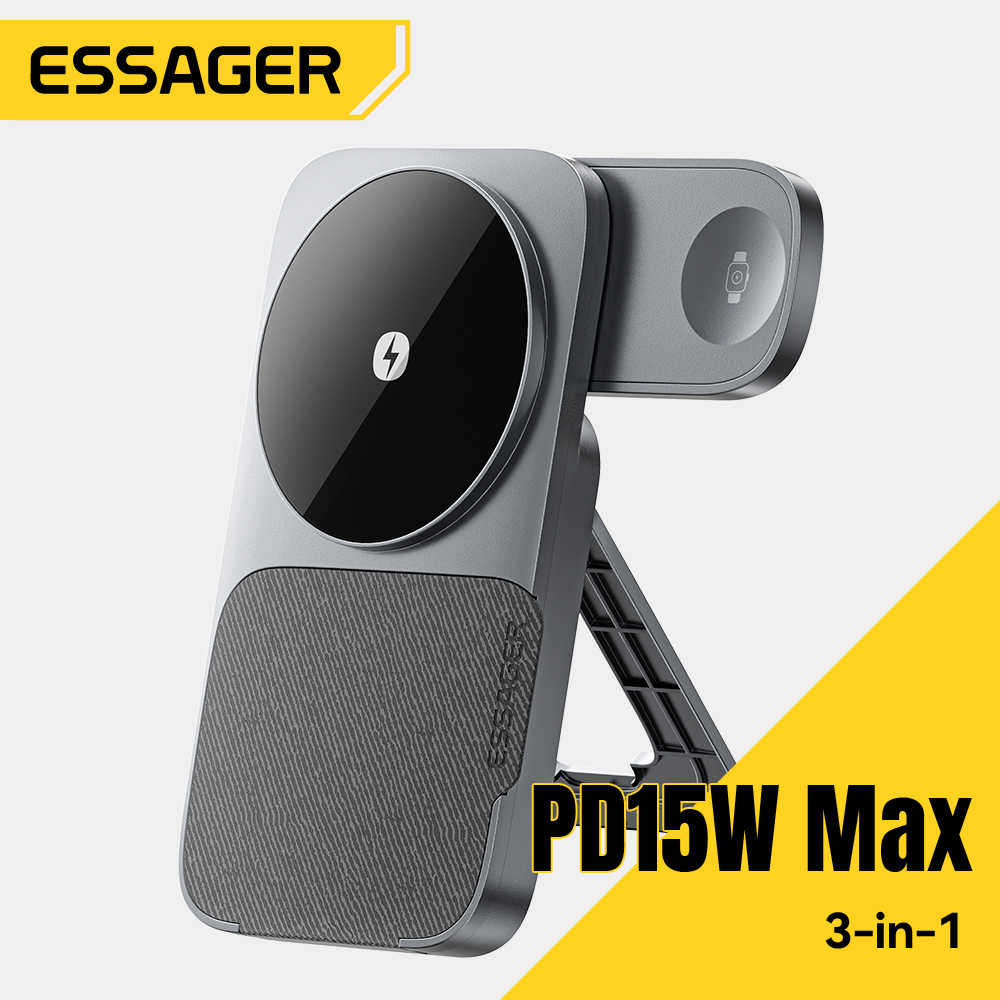 Essager 3-in-1 Portable Foldin - огляд і ціна Smartwatch Watches Compatible With Iphone