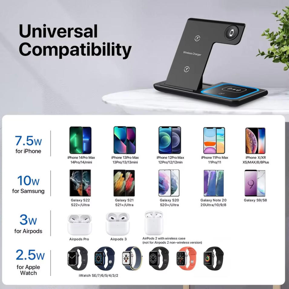 Fast Wireless Charger Charging - огляд і ціна Smartwatch Watches Compatible With Iphone