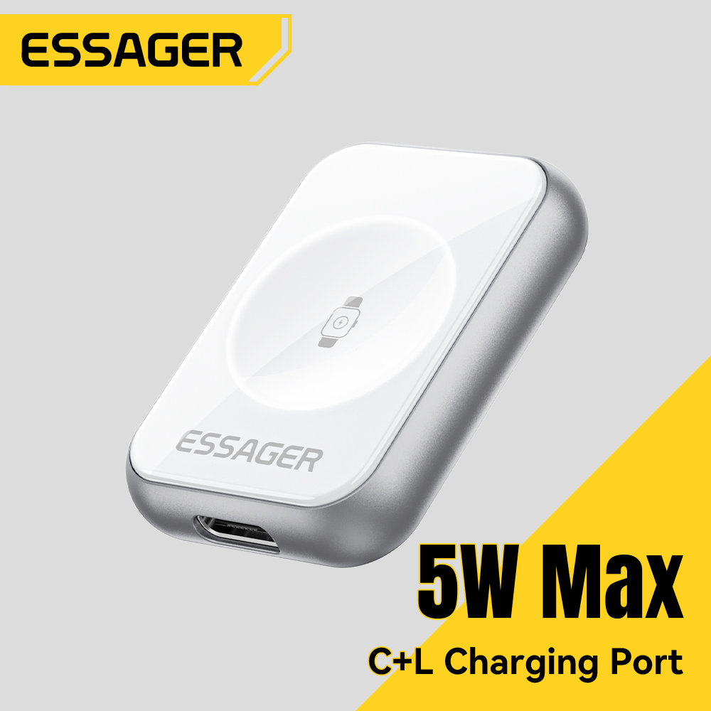 Essager 5W Magnetic Wireless C - огляд і ціна Smartwatch Watches Compatible With Iphone