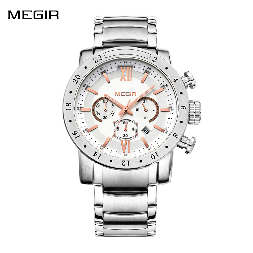 MEGIR Stainless Steel Casual W - огляд і ціна Smartwatch Watches Digital