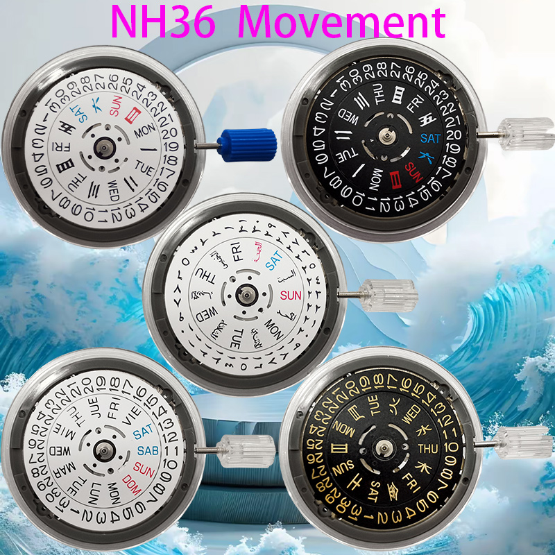 Original Black White and Gold  - огляд і ціна Watch Crown Stem