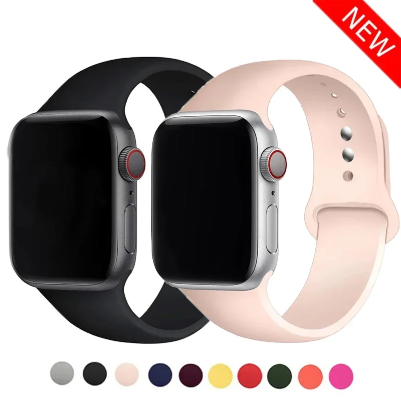 Sport Soft Silicone For Apple  - огляд і ціна Smartwatch Apple Watches For Men