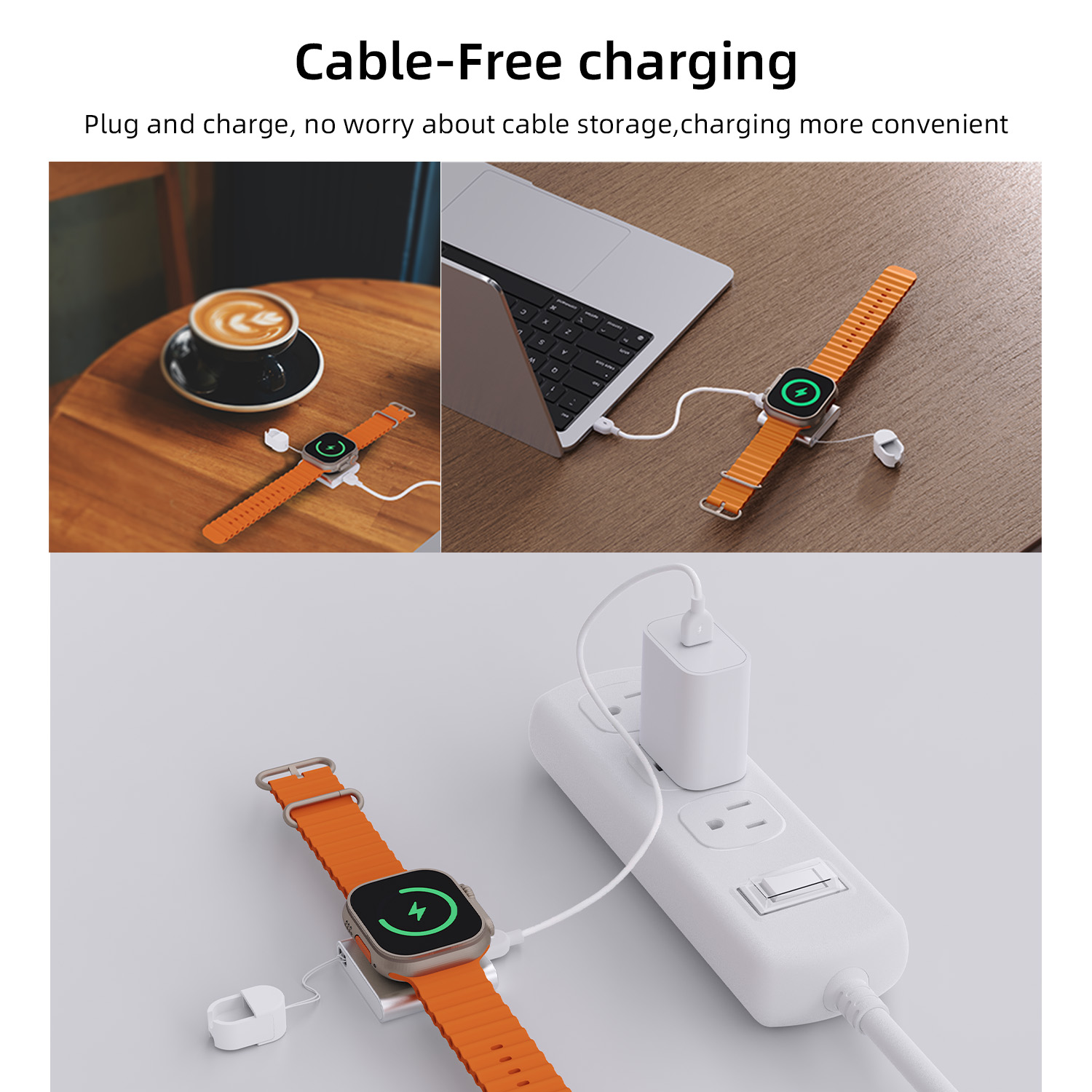 Bonola For Apple Watch Charger - огляд і ціна Smartwatch Watches Compatible With Iphone