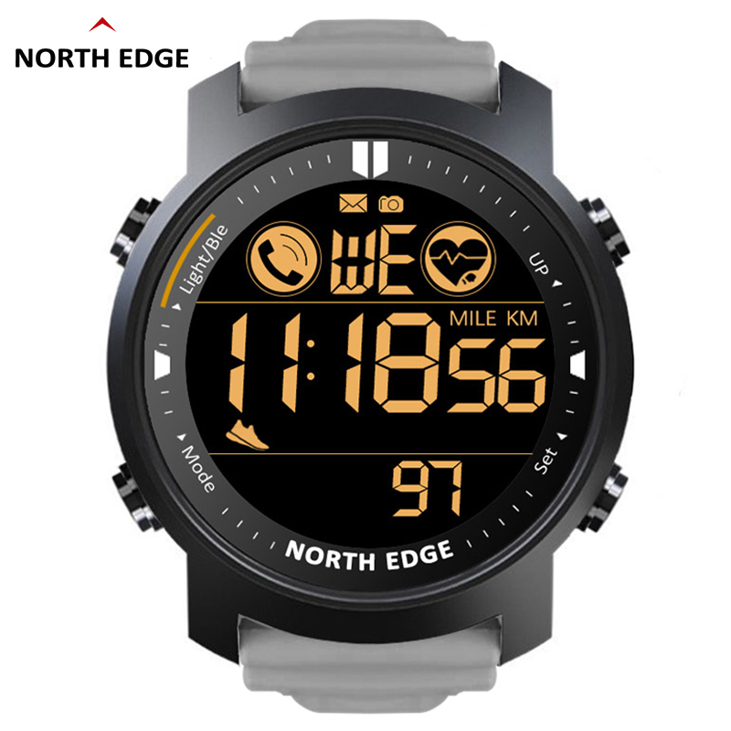 NORTH EDGE Smart Watch Men Hea - огляд і ціна Smartwatch Running Watches For Men