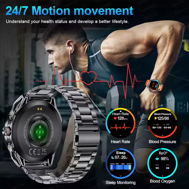 High-end Sport Smart watch 10A - огляд і ціна Smartwatch Running Watches For Men