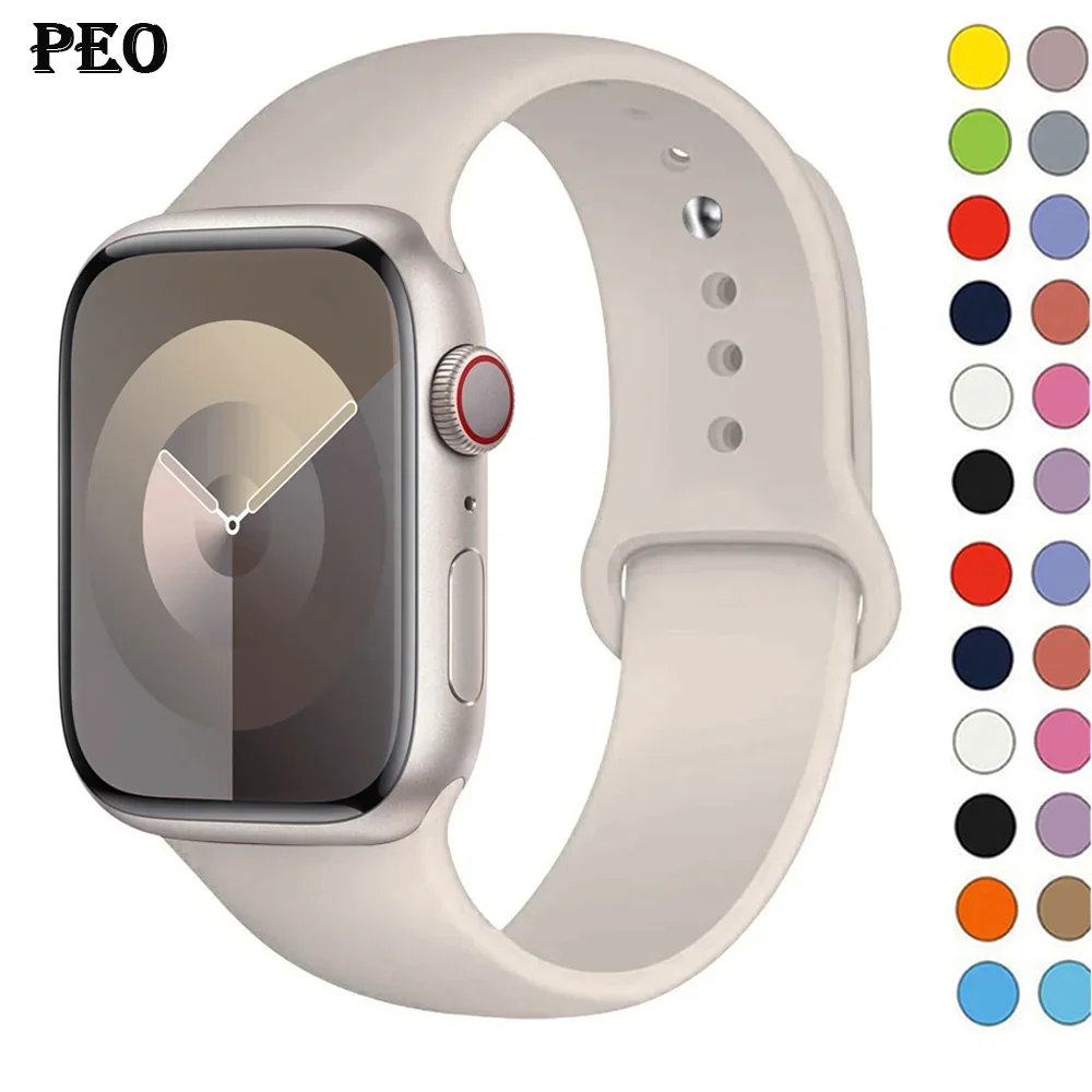 Silicone Band For Apple Watch  - огляд і ціна Smartwatch Apple Watches For Men