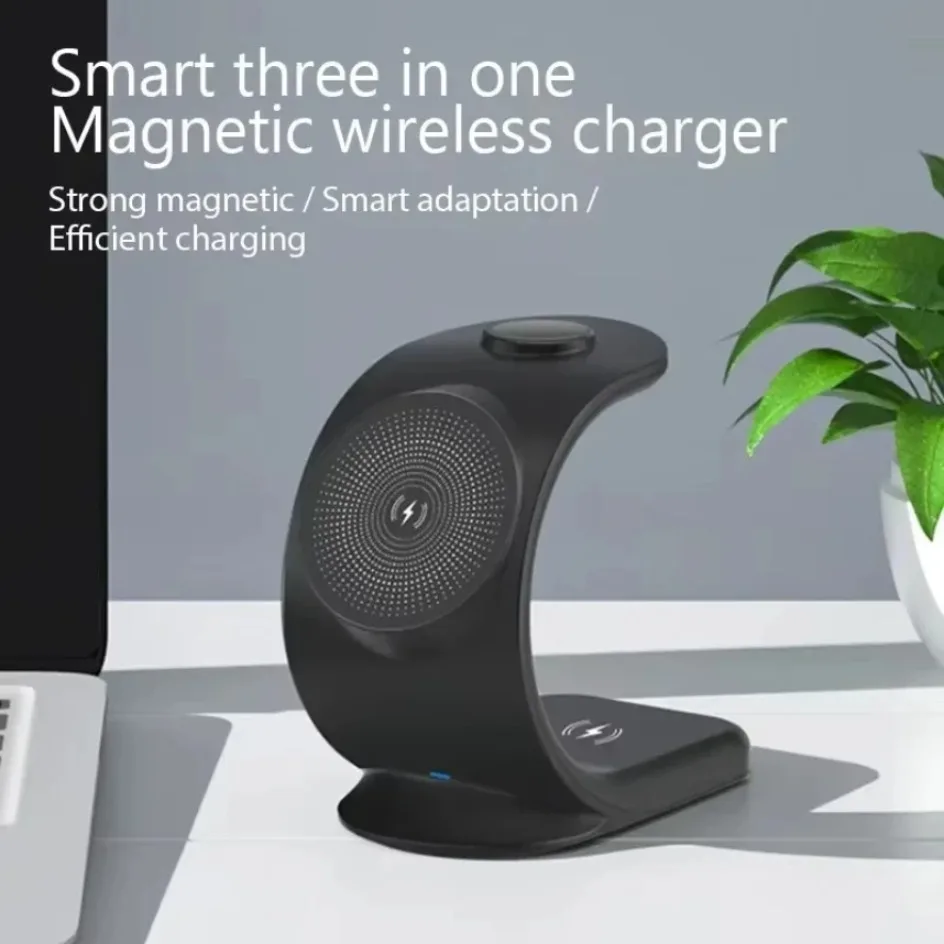 Magnetic Wireless Charger 3 in - огляд і ціна Smartwatch Watches Compatible With Iphone