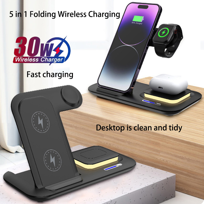 Hot 3 in 1 Foldable Wireless M - огляд і ціна Smartwatch Watches Compatible With Iphone