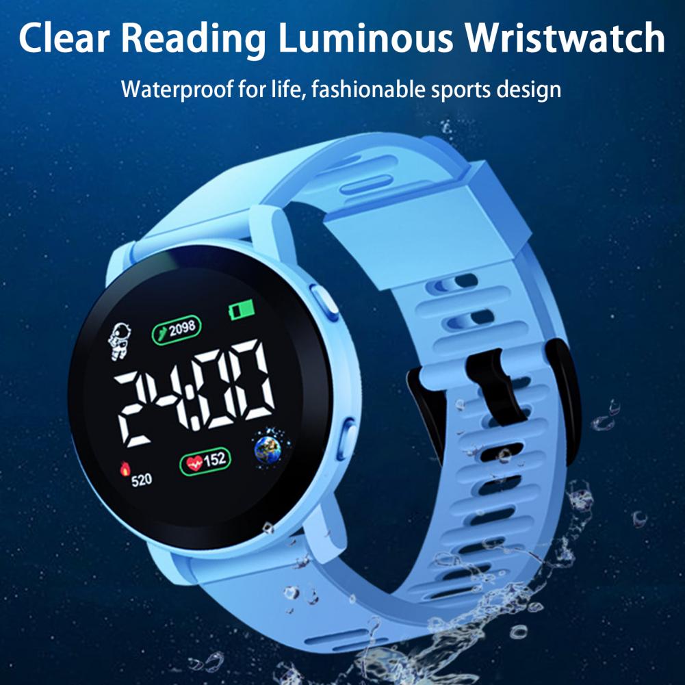 Kids LED Digital Watch Waterpr - огляд і ціна Smartwatch Digital Watches For Kid Boy