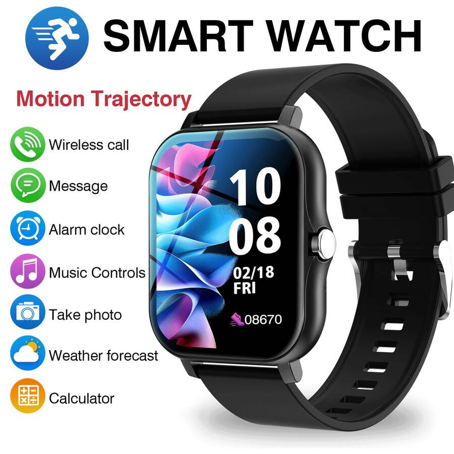 Smart Watch With Wireless Call - огляд і ціна Smartwatch Watches Digital