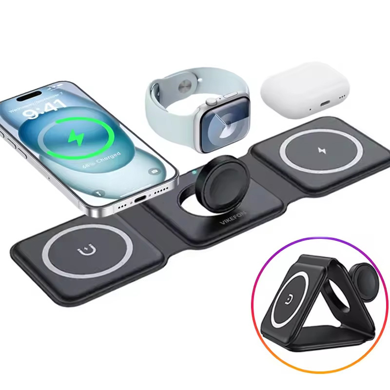 3-in-1 Magnetic Folding Wirele - огляд і ціна Smartwatch Watches Compatible With Iphone