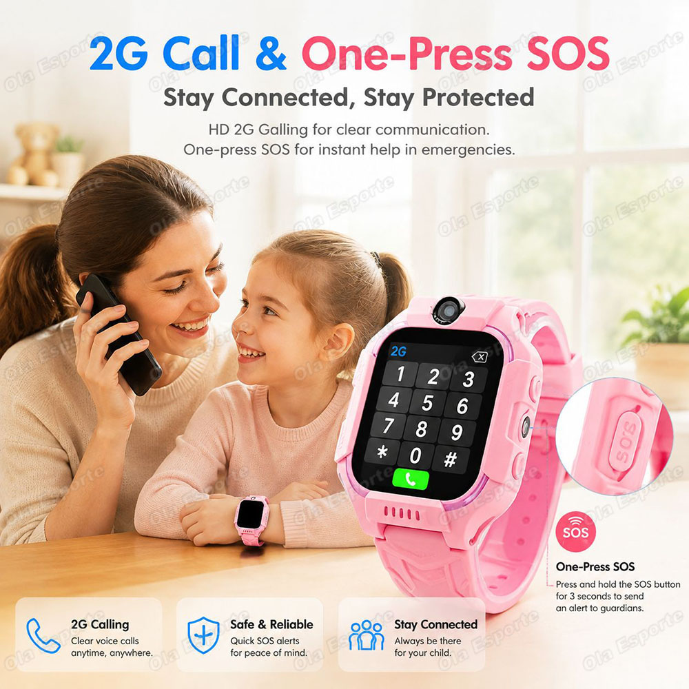 2026 New 5G Kids GPS Smart Wat - огляд і ціна Smartwatch Watches For Kid Boy With Gps