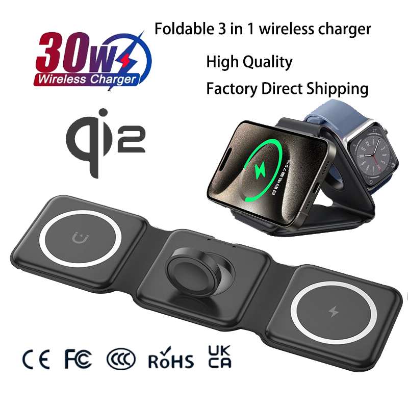 Universal Qi2 Magnetic Foldabl - огляд і ціна Smartwatch Watches Compatible With Iphone