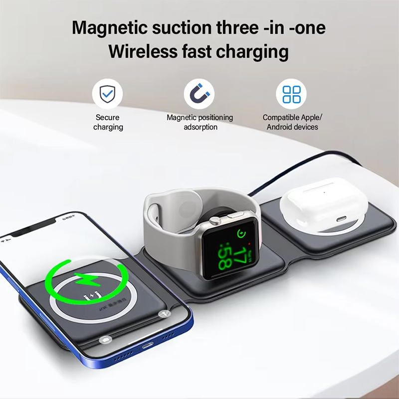 Universal Qi2 Magnetic Foldabl - огляд і ціна Smartwatch Watches Compatible With Iphone