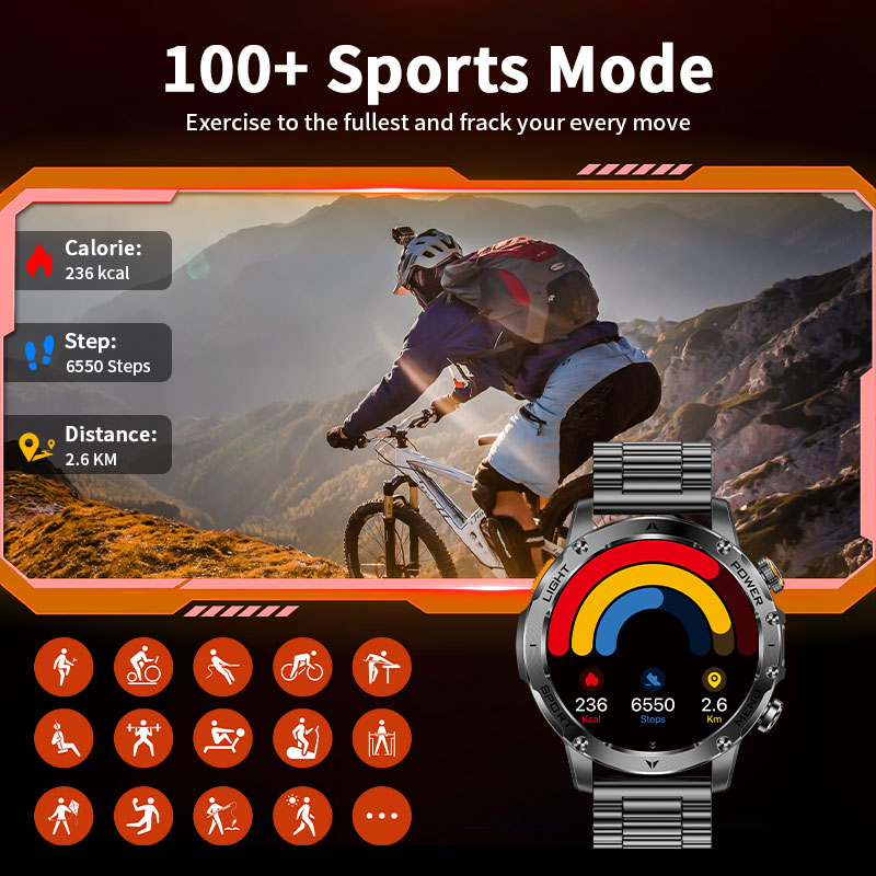 New 1000mAh Battery Smart Watc - огляд і ціна Smartwatch Running Watches For Men