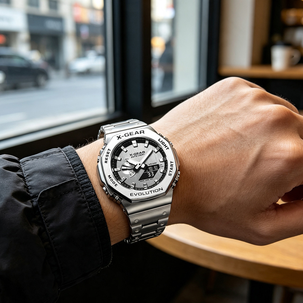 X-GEAR Dual Display Digital Sp - огляд і ціна Smartwatch Watches Digital
