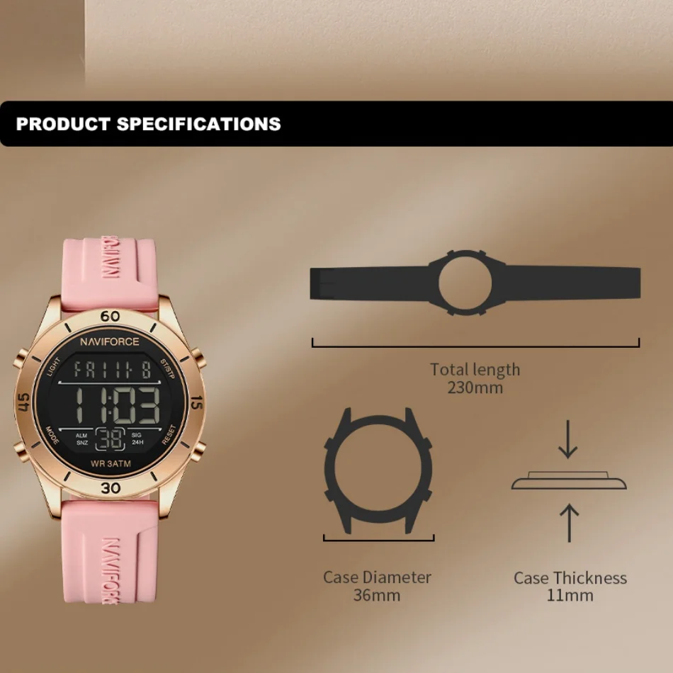 NAVIFORCE Watch For Women Fash - огляд і ціна Watch Display Pillow
