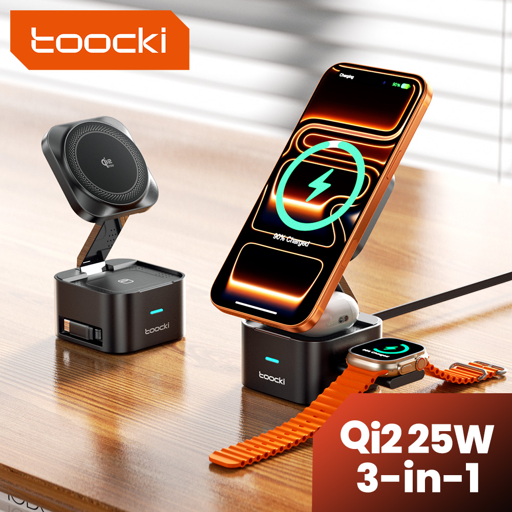 Toocki QI2.2 25W Wireless Char - огляд і ціна Smartwatch Watches Compatible With Iphone