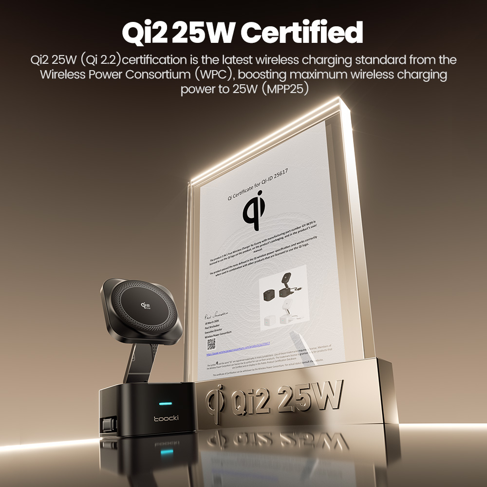 Toocki QI2.2 25W Wireless Char - огляд і ціна Smartwatch Watches Compatible With Iphone