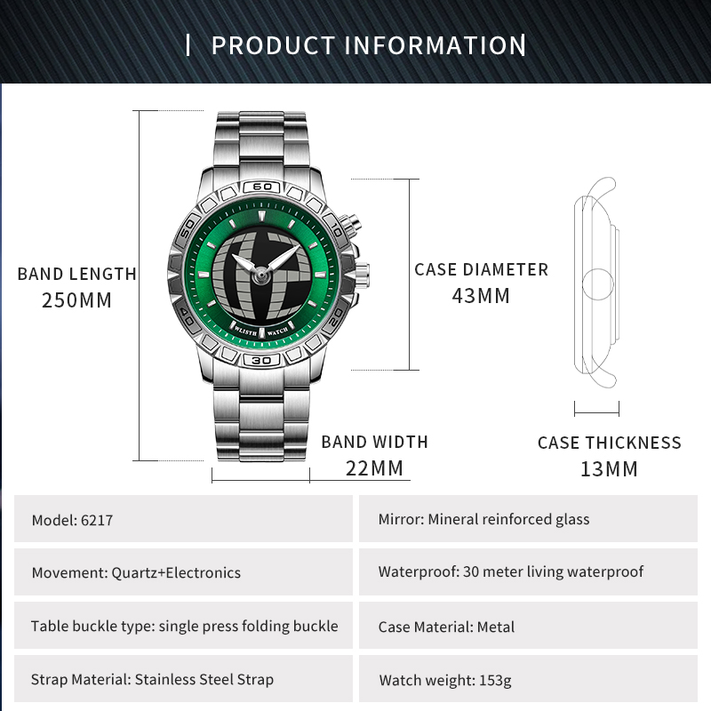 Luxury Business Man watch Digi - огляд і ціна Smartwatch Watches Digital