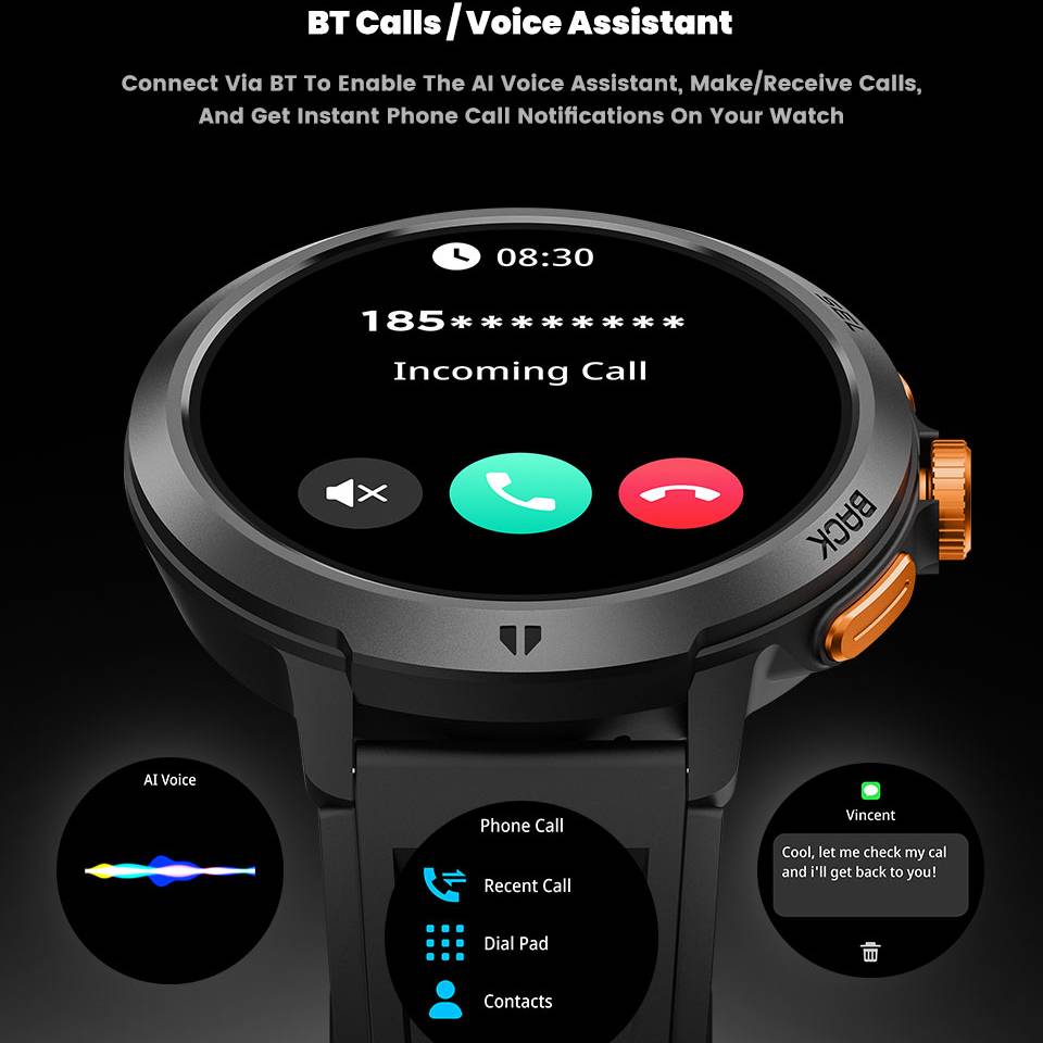 LEADOYS C33 Smart Watch with B - огляд і ціна Smartwatch Running Watches For Men