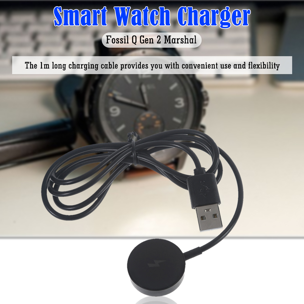 1m Smart Watch Magnetic Charge - огляд і ціна Fossil Watches Smartwatch Charger