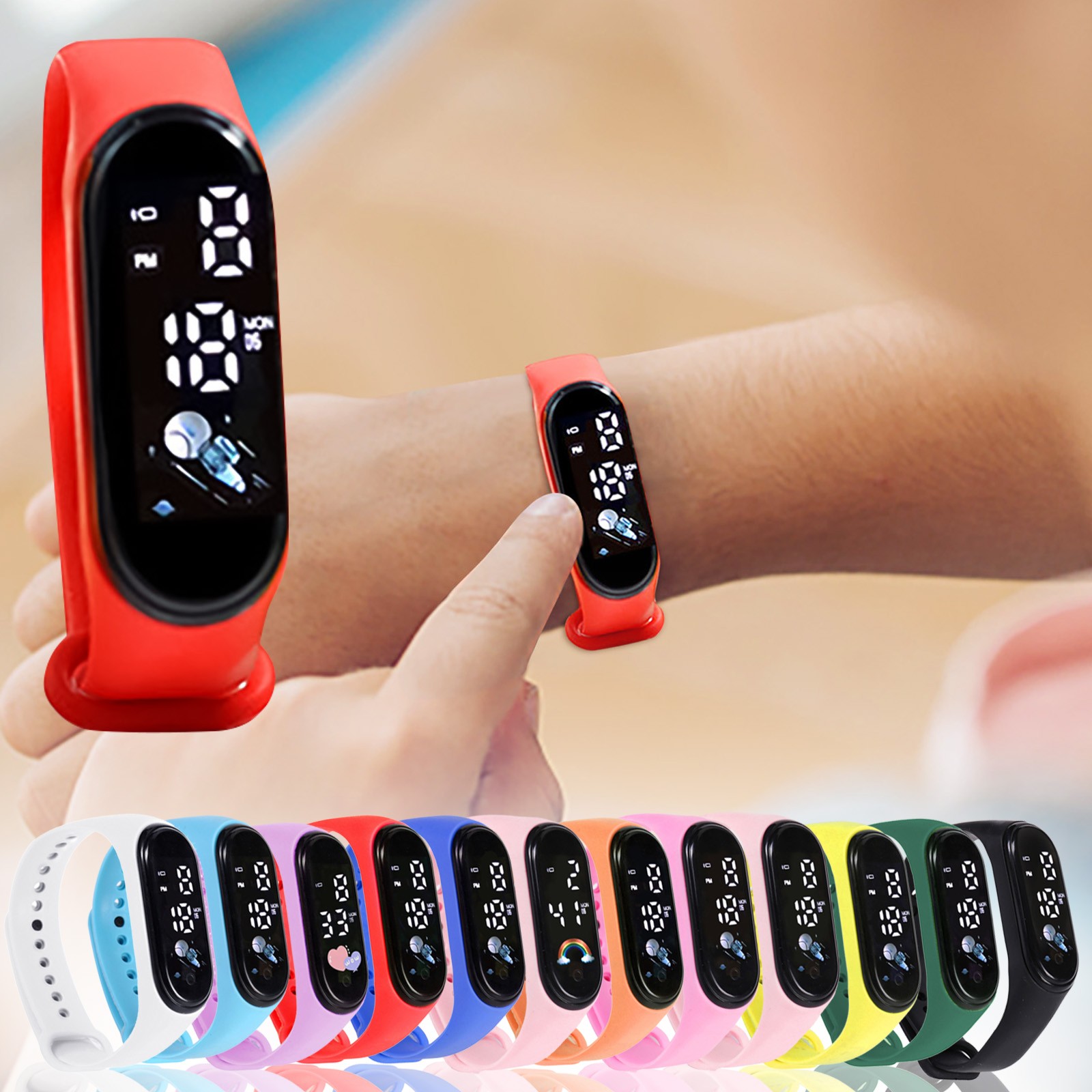 Children Watch Birthday Gift F - огляд і ціна Smartwatch Digital Watches For Kid Boy